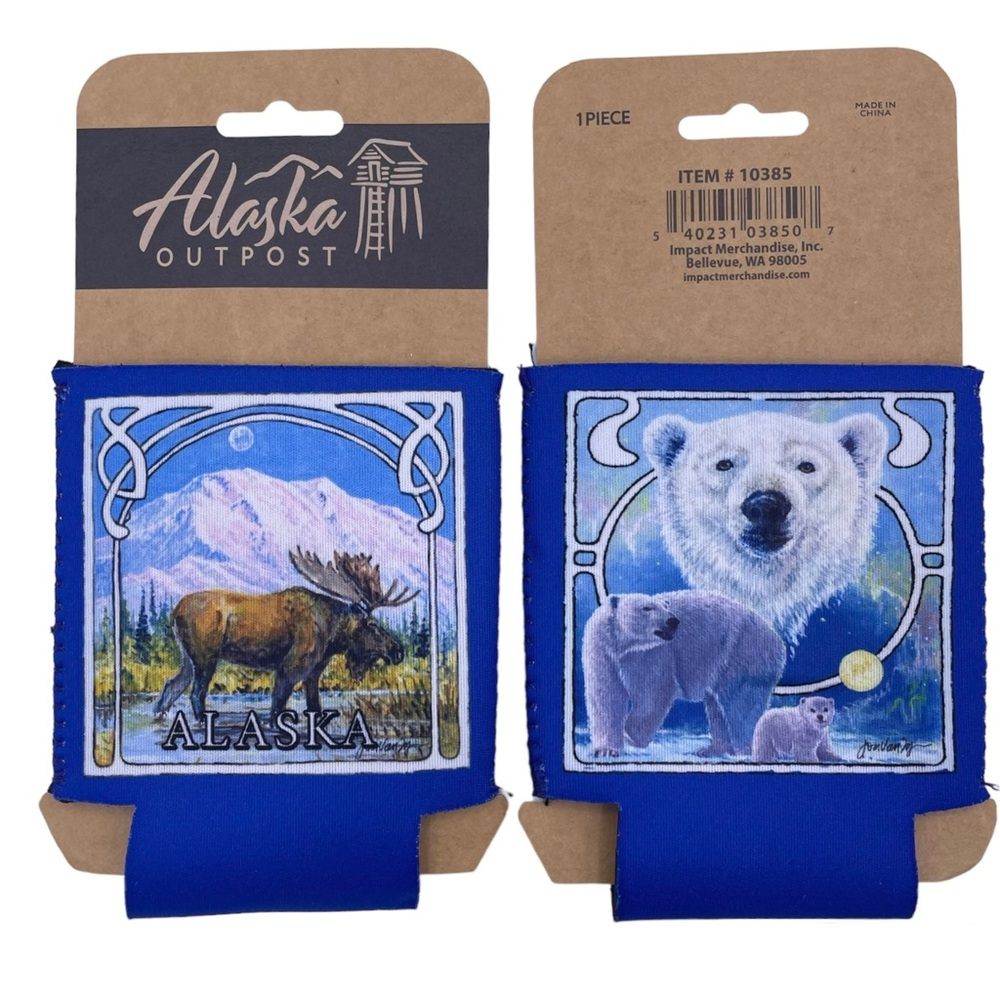 2can/bottle koozies holders, keeps drinks cold